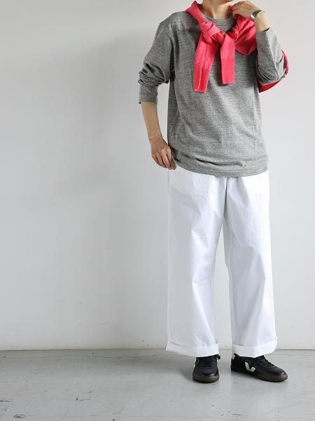 eleven 2nd / Plain Cotton Jersey Long T-shirt / MENS
