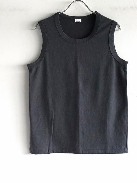 eleven 2nd Plain Cotton Jersey Tank Top