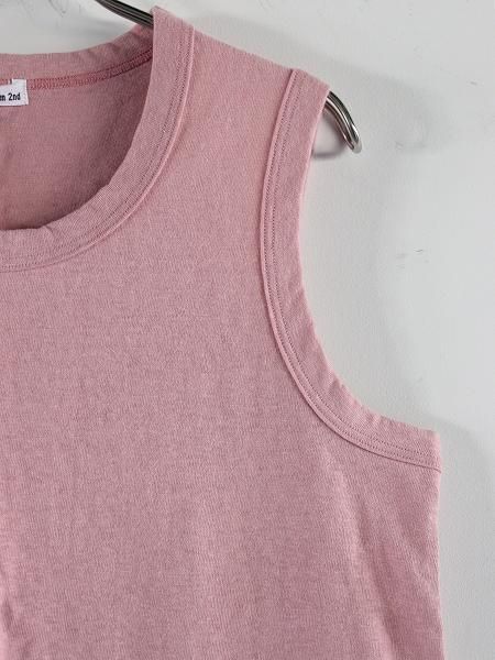eleven 2ndPlain Cotton Jersey Tank Top