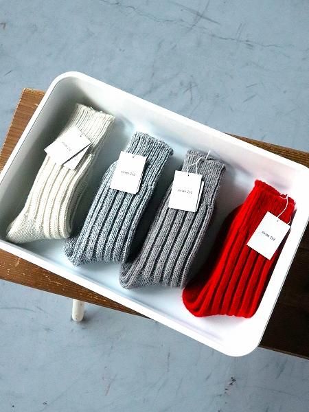 eleven 2nd (イレブンセカンド) / Chunky Rib Socks - Washable