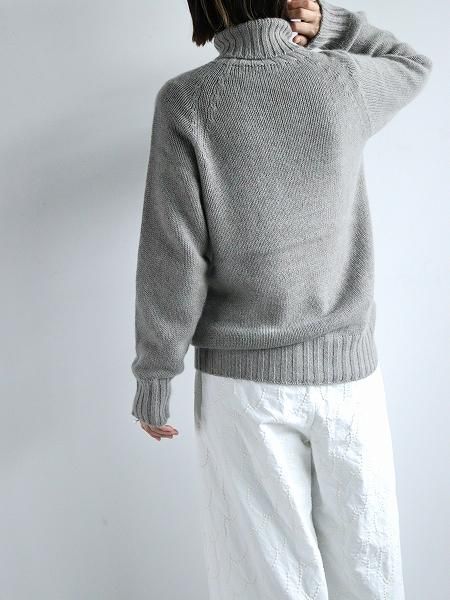 eleven 2nd / イレブンセカンド Yak Mens Turtle Neck Jumper / ヤク