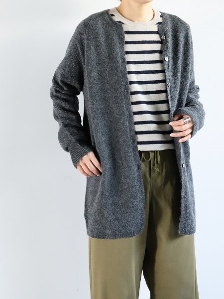 eleven 2nd / ֥󥻥ɡSoft Washed Wool Raglan Long Cardigan / եȥåɥ饰󥰥ǥ