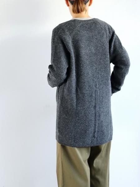 eleven 2nd / イレブンセカンド Soft Washed Wool Raglan Long