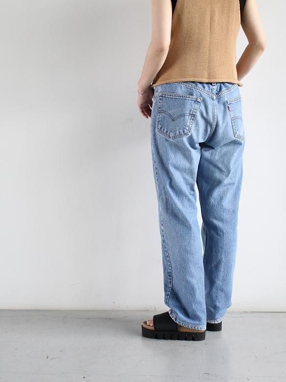 CHANGESREMAKE DENIM PANT - GOLD STITCH / CH4018