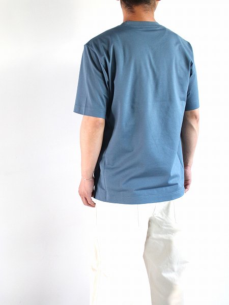 Cale () 80/2 λ Crew Neck T-Shirt / Blue