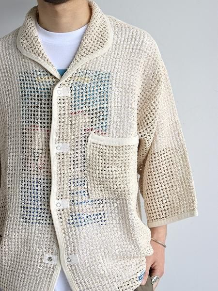 ARMY TWILLCotton Mesh Shirt / AM-2513006
