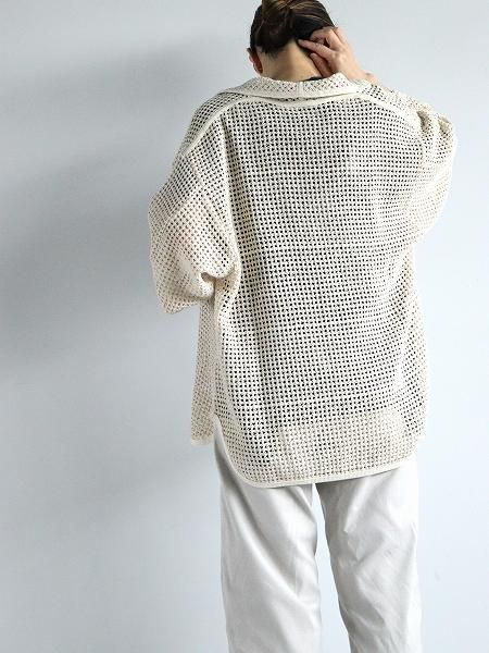 ARMY TWILLCotton Mesh Shirt / AM-2513006