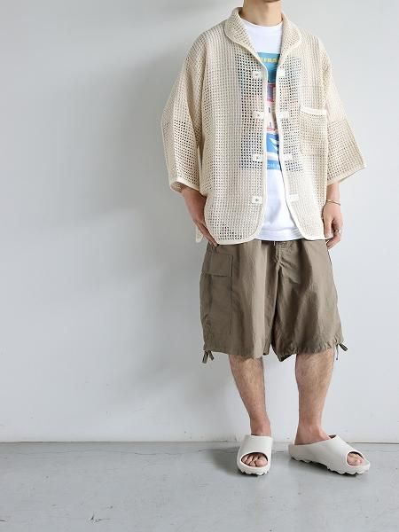 ARMY TWILLCotton Mesh Shirt / AM-2513006