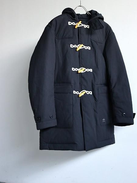ARMY TWILLCotton Nylon Duffle Coat / BLACK