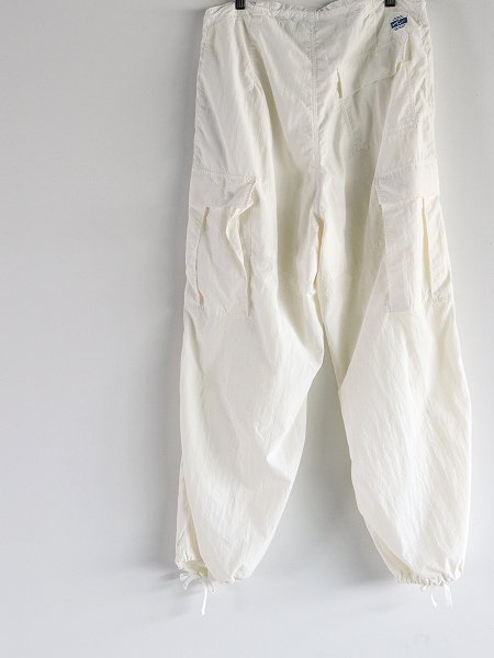 ARMY TWILL Nylon OX Cargo Pants / WHITE
