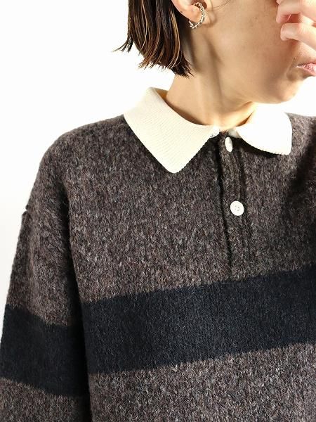 ASEEDONCLOUD / Blushed rugger knit (252803)