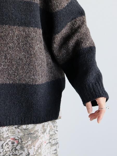 ASEEDONCLOUD / Blushed rugger knit (252803)