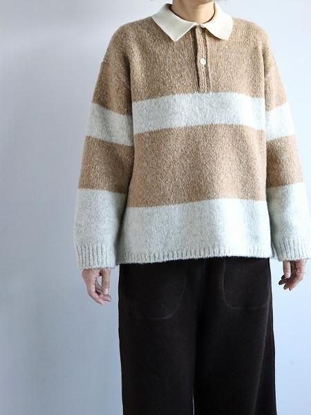 ASEEDONCLOUD / Blushed rugger knit (252803)