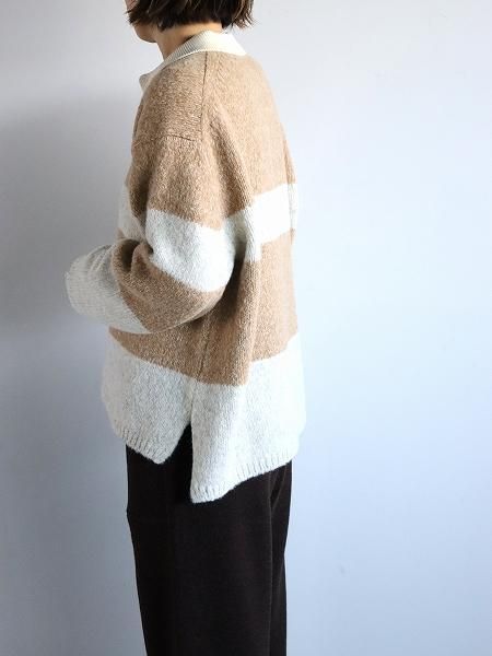 ASEEDONCLOUD / Blushed rugger knit (252803)