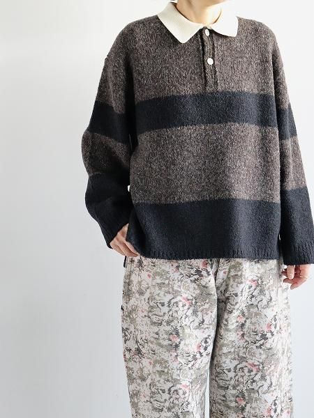 ASEEDONCLOUD / Blushed rugger knit (252803)