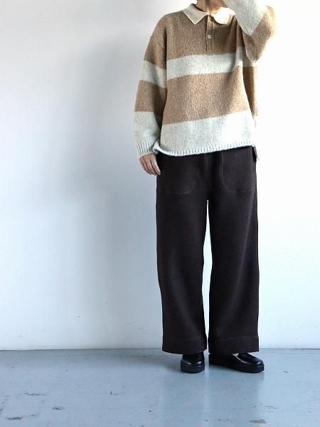 ASEEDONCLOUD / Blushed rugger knit (252803)