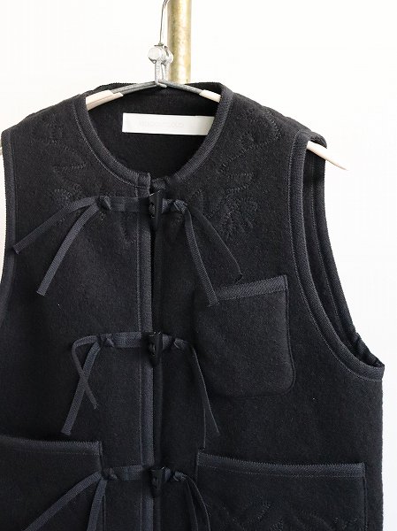 ASEEDONCLOUD Kigansai fleece vest (No.232701)