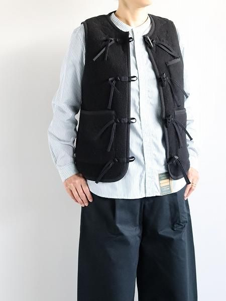 ASEEDONCLOUDKigansai fleece vest (No.232701)