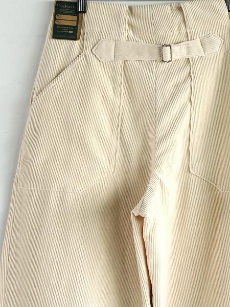 ASEEDONCLOUD (Handwerker) HW wide trousers / Corduroy - Off