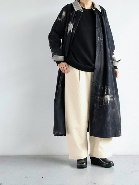 ASEEDONCLOUD (Handwerker) HW wide trousers / Corduroy - Off white