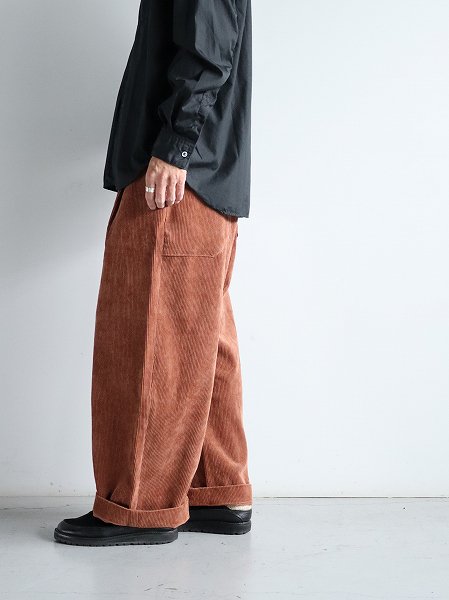 ASEEDONCLOUD (Handwerker) HW wide trousers / Duck - Camel