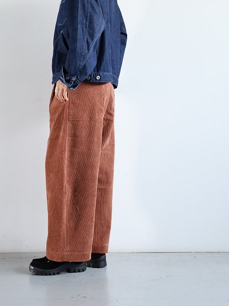 ASEEDONCLOUD (Handwerker) HW wide trousers / Duck - Camel