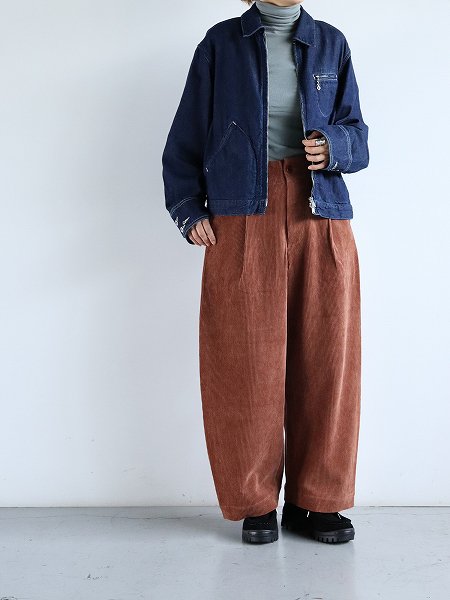 ASEEDONCLOUD (Handwerker) HW wide trousers / Duck - Camel