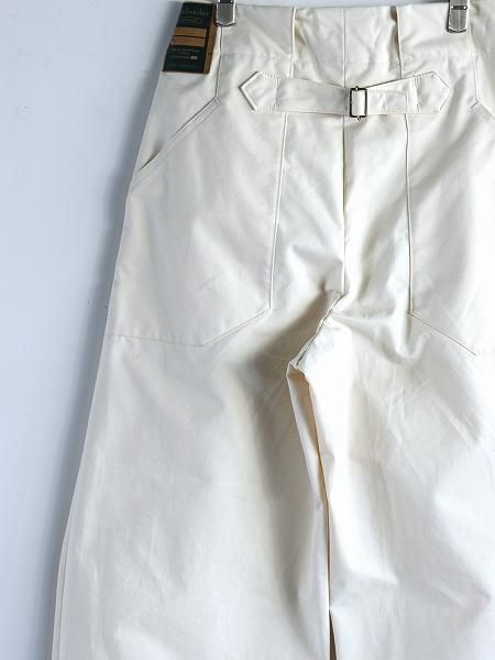 ASEEDONCLOUD HW wide trousers / BIZEN ICHIGO(備前壱号) - Off white