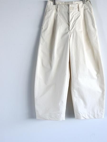 ASEEDONCLOUD HW wide trousers / BIZEN ICHIGO(備前壱号) - Off white