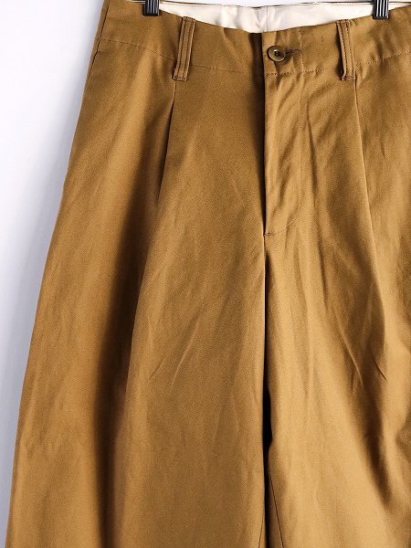 ASEEDONCLOUD (Handwerker) HW wide trousers / Duck - Camel
