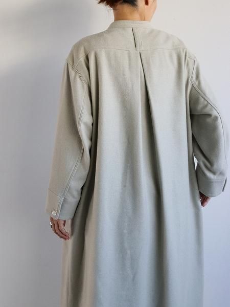 ASSEDONCLOUDHW smock one piece  / Cordura wool - Light grey