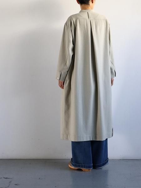 ASSEDONCLOUDHW smock one piece  / Cordura wool - Light grey