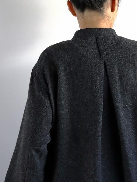 ASSEDONCLOUDHW smock one piece  / Cordura wool - Dark grey