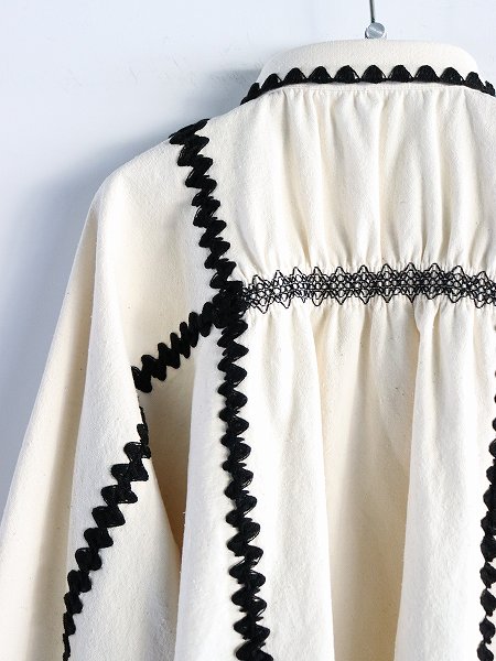 ASEEDONCLOUDShepherd blouse / Shepherd antique rags - Off white