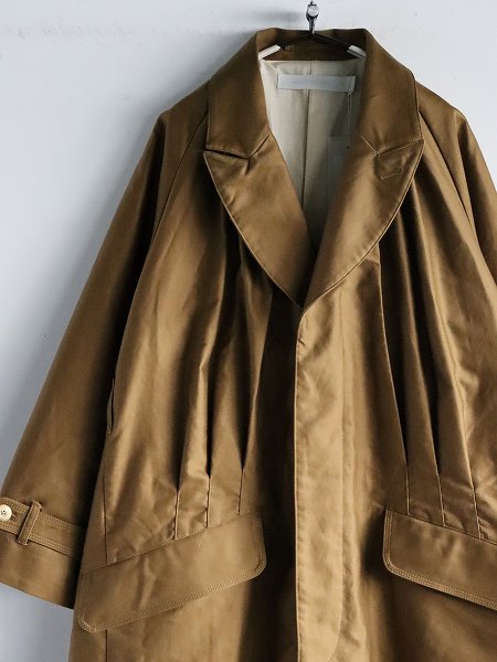 ASEEDONCLOUD　Shepherd coat / Fieldstone moleskin - Khaki