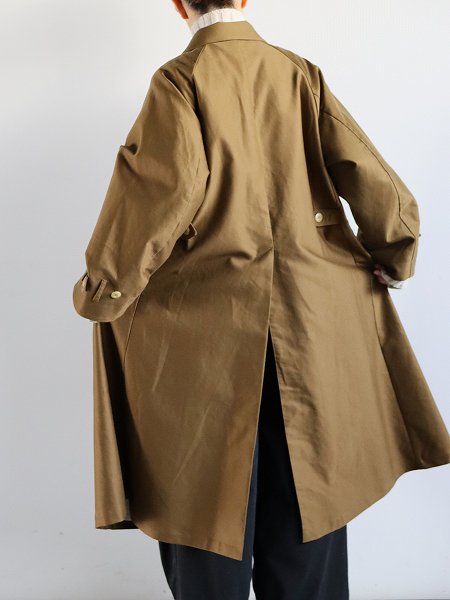 ASEEDONCLOUD　Shepherd coat / Fieldstone moleskin - Khaki