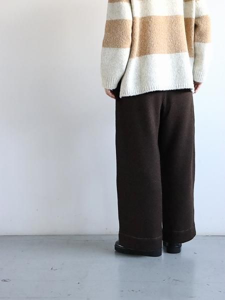 ASEEDONCLOUD / Student dormitory pants / Brown