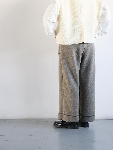 ASEEDONCLOUD / Student dormitory pants / Brown