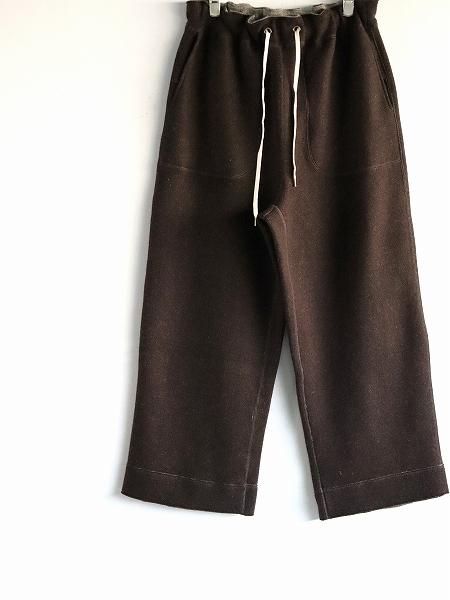 ASEEDONCLOUD / Student dormitory pants / Brown