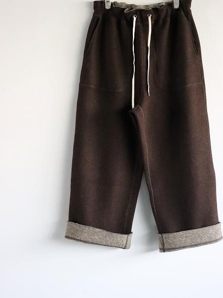 ASEEDONCLOUD / Student dormitory pants / Brown