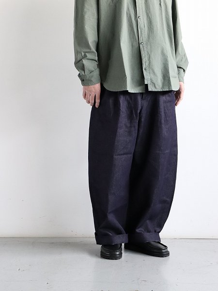 ASSEDONCLOUDHW wide trousers - CL denim / Indigo