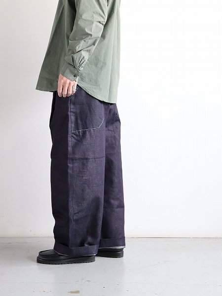 ASEEDONCLOUD HW wide trousers - CL denim / Indigo