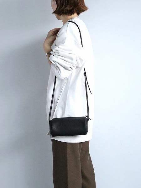 Strap Small Cylinder Bag Aeta Cylinder Shoulder Black – Neighbour