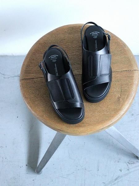 BEAUTIFUL SHOESVELCRO SANDALS / BLACK (no.BSS2512017)