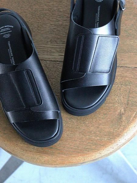 BEAUTIFUL SHOESVELCRO SANDALS / BLACK (no.BSS2512017)