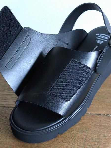 BEAUTIFUL SHOESVELCRO SANDALS / BLACK (no.BSS2512017)