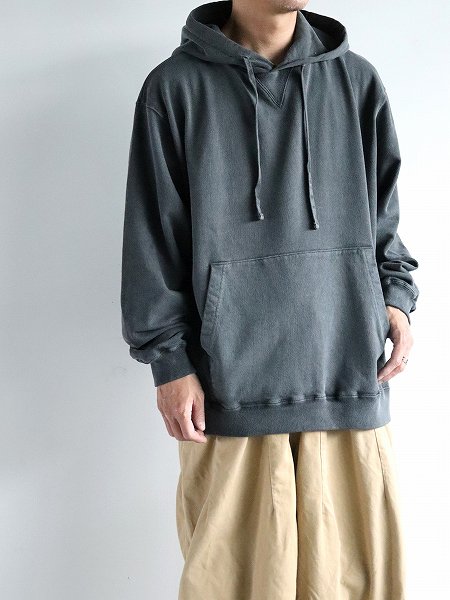 BETTERPIGMENT DYED SWEAT HOODIE PULL-OVER