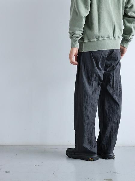 ERA. SHRINK TAFFETA CLASSIC PANT / BLACK (TL02ST)