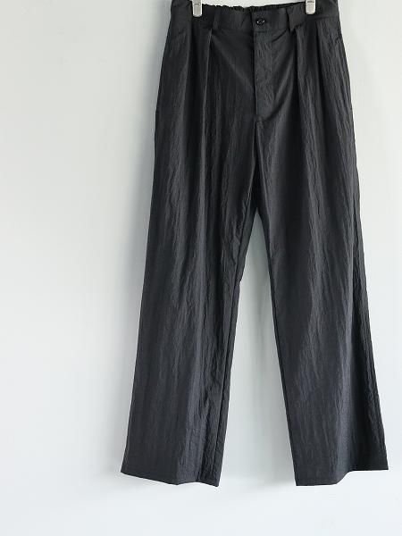 ERA. SHRINK TAFFETA CLASSIC PANT / BLACK (TL02ST)