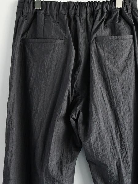 ERA. SHRINK TAFFETA CLASSIC PANT / BLACK (TL02ST)